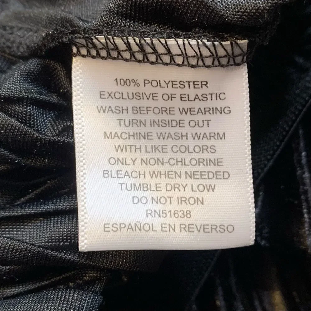 Girls Epic Threads Black Pleated Velour Skirt - Picture 6 of 7